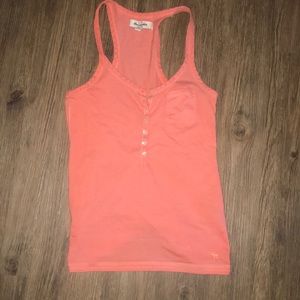 Abercrombie orange tank